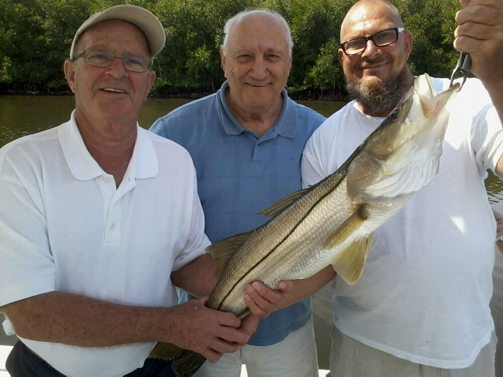 Jimmy with snook