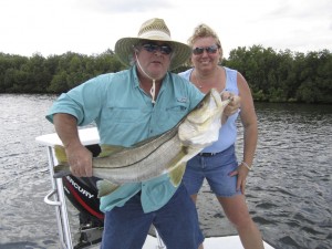 great day of snook fishing